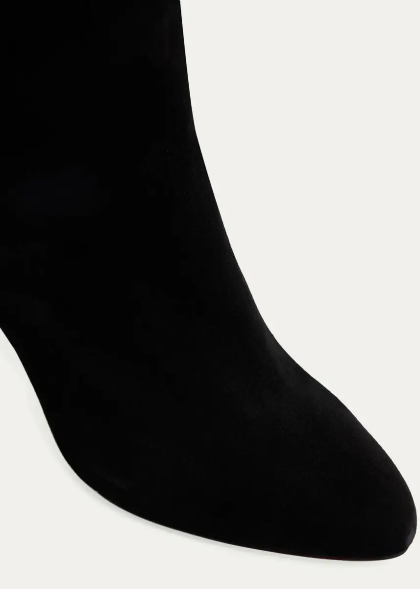Christian Louboutin 85mm Fannylove Suede Knee-High Boots | Thumbnail 2 Christian Louboutin 85mm Fannylove Suede Knee-High Boots | Thumbnail 2