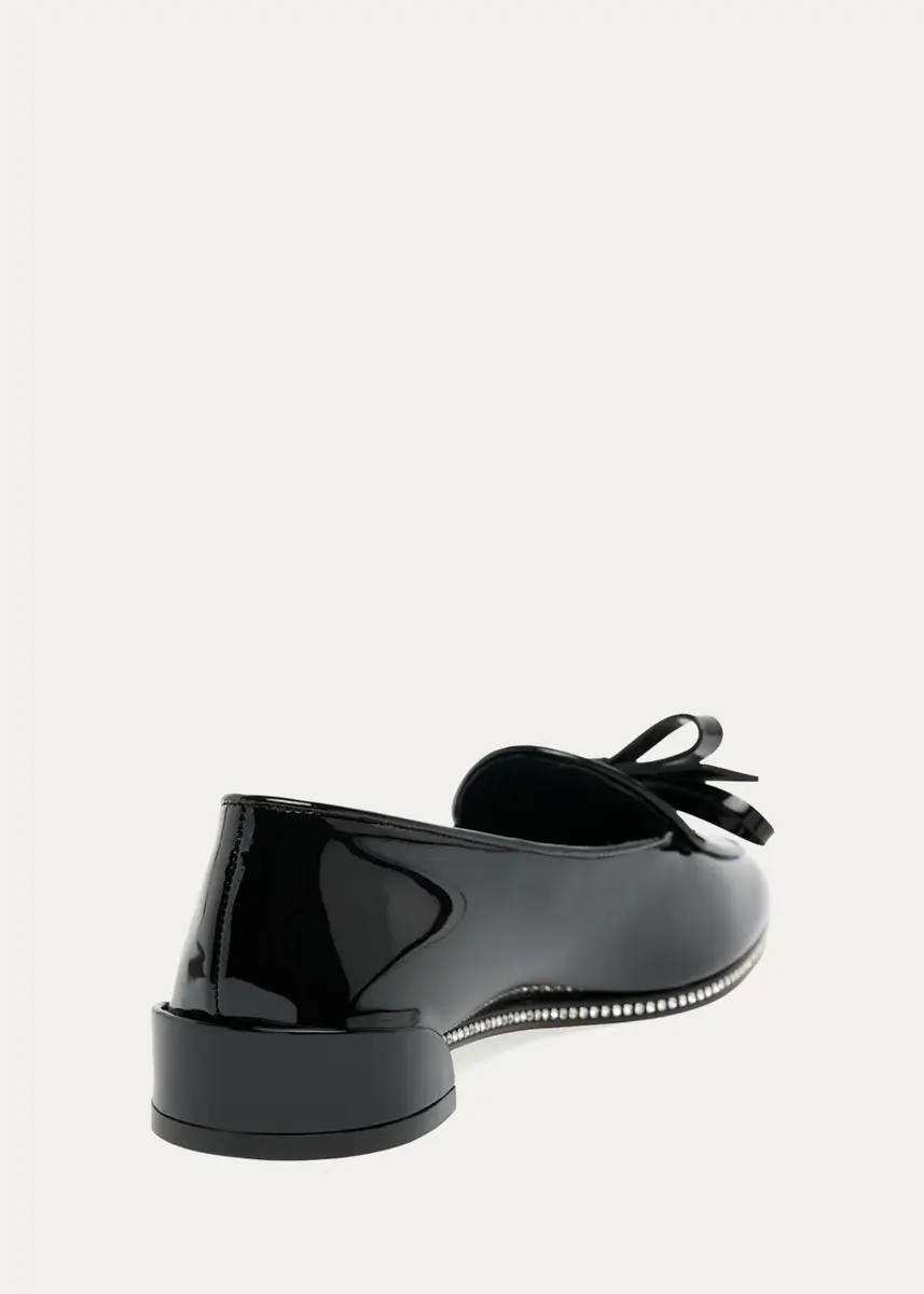 Christian Louboutin Mocastrass Embellished Patent Leather Loafers | Thumbnail 2 Christian Louboutin Mocastrass Embellished Patent Leather Loafers | Thumbnail 2