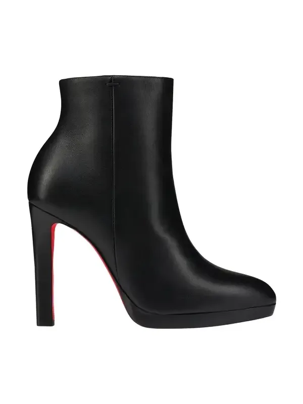 120mm Fannylove Leather Booties