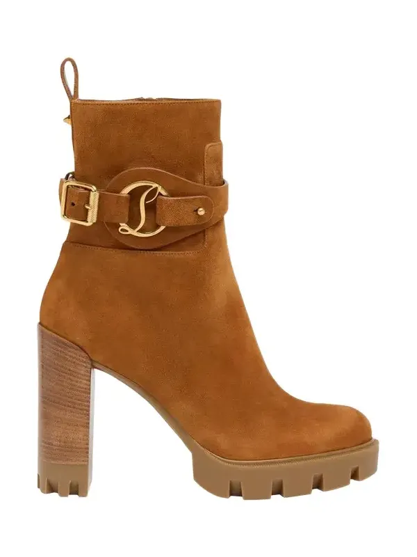 100mm Dianouchette Suede Ankle Boots 100mm Dianouchette Suede Ankle Boots