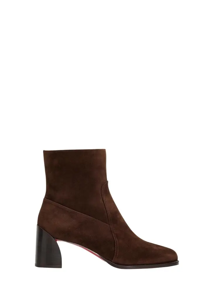 Christian Louboutin 55mm Ira Suede Ankle Boots