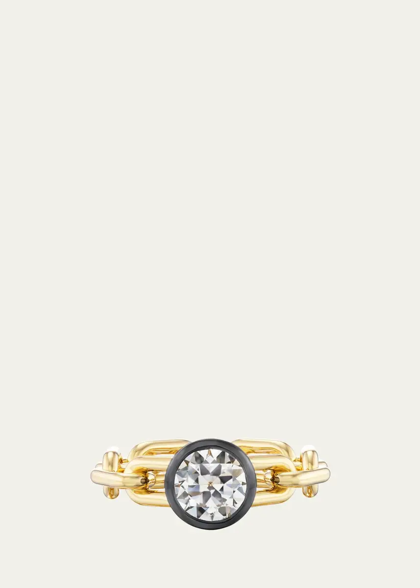 Uniform Object 18K Yellow Gold & 2.25TCW Diamond Ring | Thumbnail 2