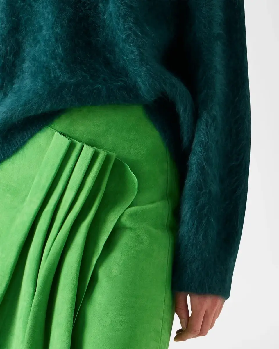 Akris Cloud Cashmere Crewneck Sweater | Thumbnail 5 Akris Cloud Cashmere Crewneck Sweater | Thumbnail 5