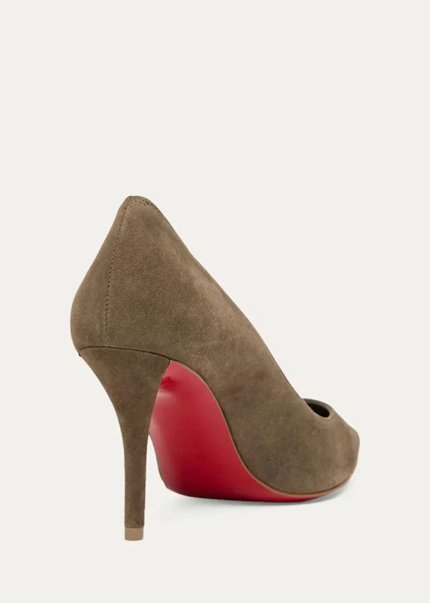 Christian Louboutin 80mm Miss Z Suede Pumps | Thumbnail 2 Christian Louboutin 80mm Miss Z Suede Pumps | Thumbnail 2