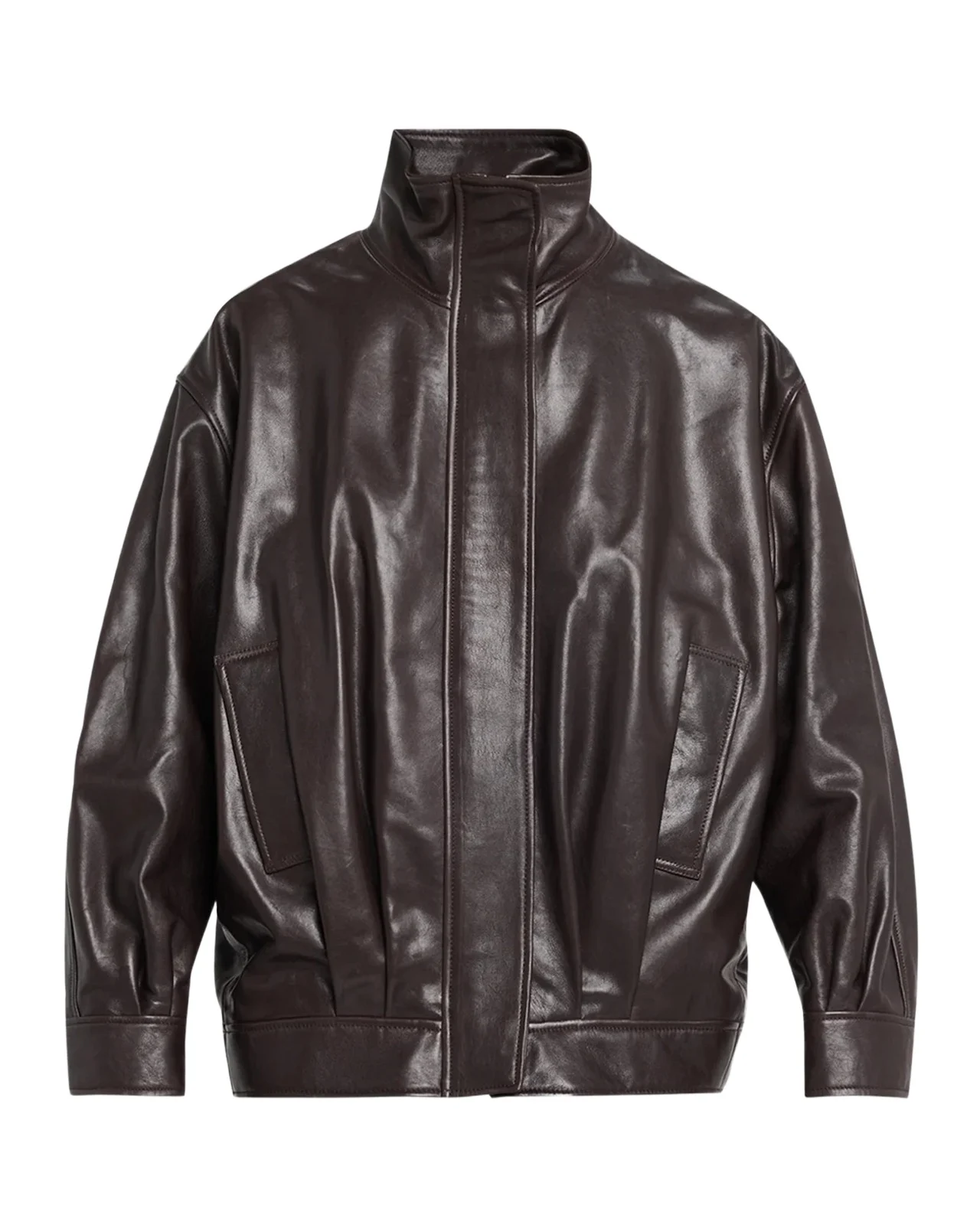ARMA Paula Oversized Leather Jacket