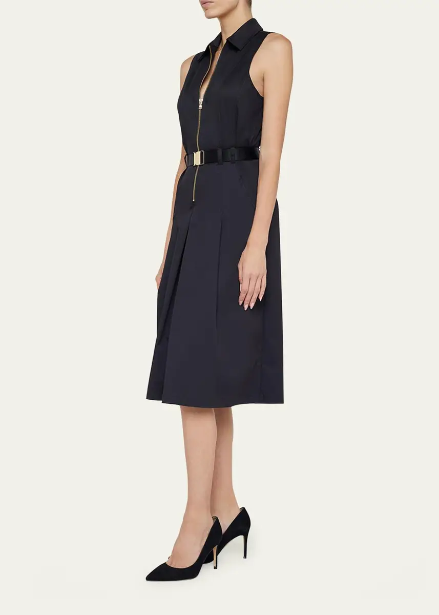 L'Agence Kylo Belted Shirtdress | Thumbnail 4