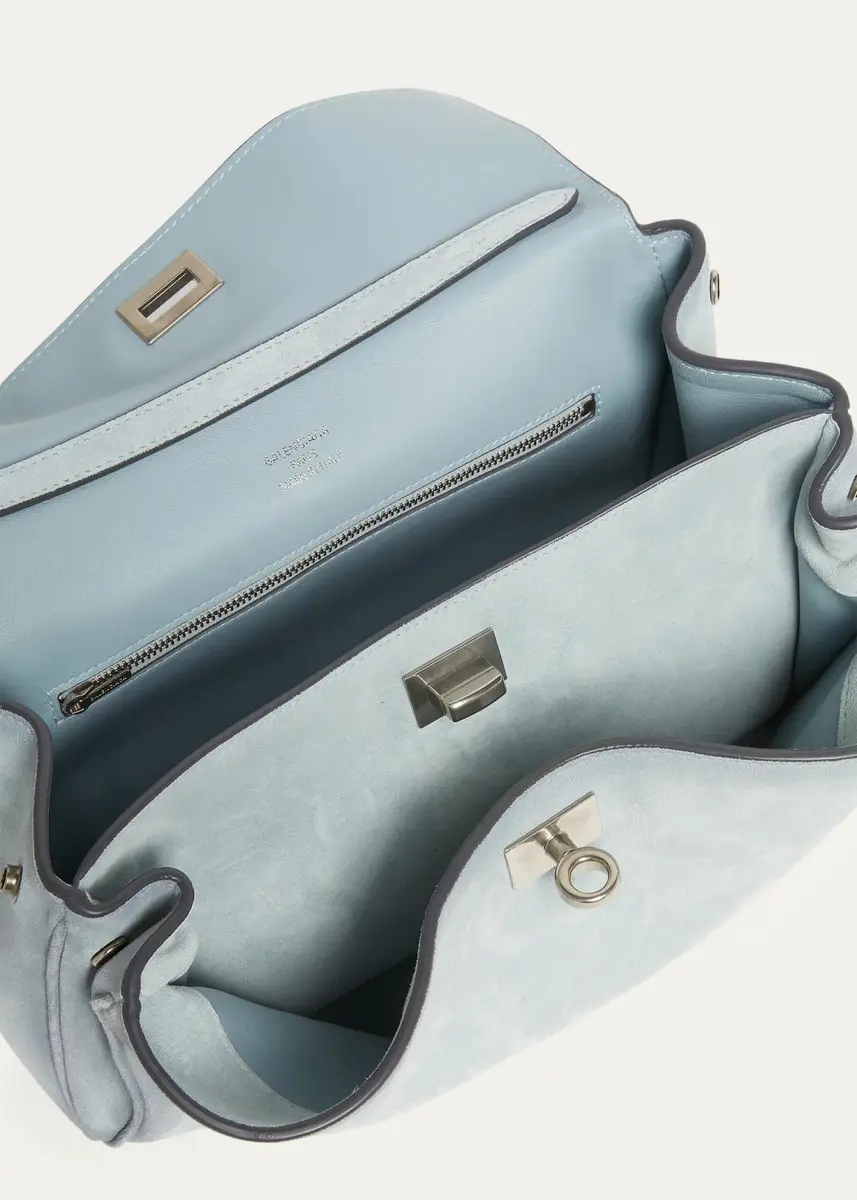 Balenciaga Rodeo Small Suede Top-Handle Bag | Thumbnail 4 Balenciaga Rodeo Small Suede Top-Handle Bag | Thumbnail 4