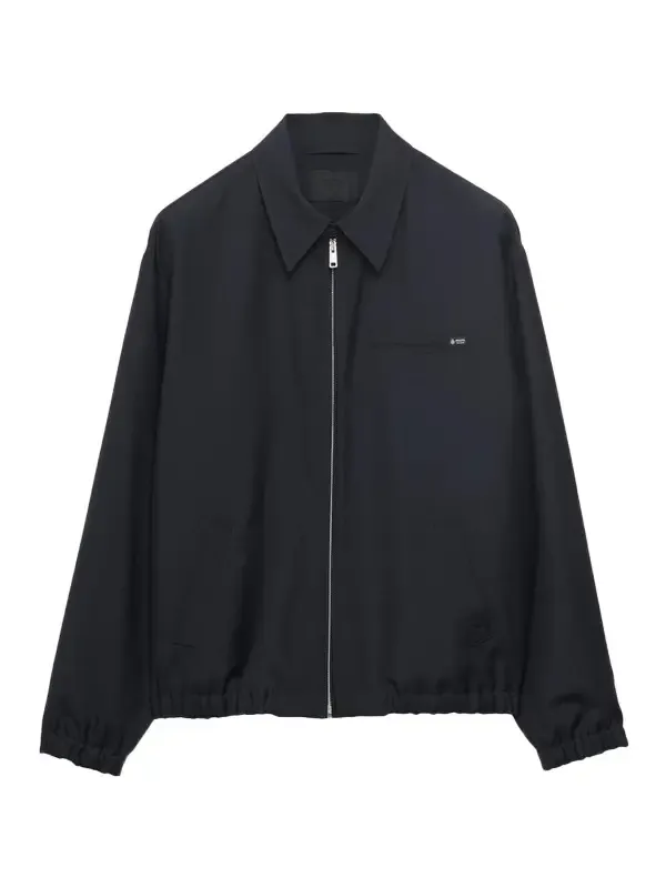 Men's Wool and Mohair Blouson Men's Wool and Mohair Blouson