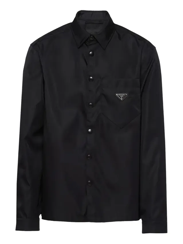 Men's Re-Nylon Button-Front Shirt