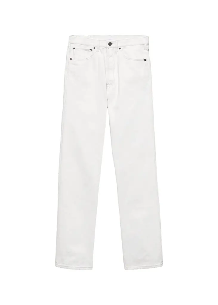 Prada Men's Denim Straight Leg Five-Pocket Pants | Image 1 Prada Men's Denim Straight Leg Five-Pocket Pants | Image 1