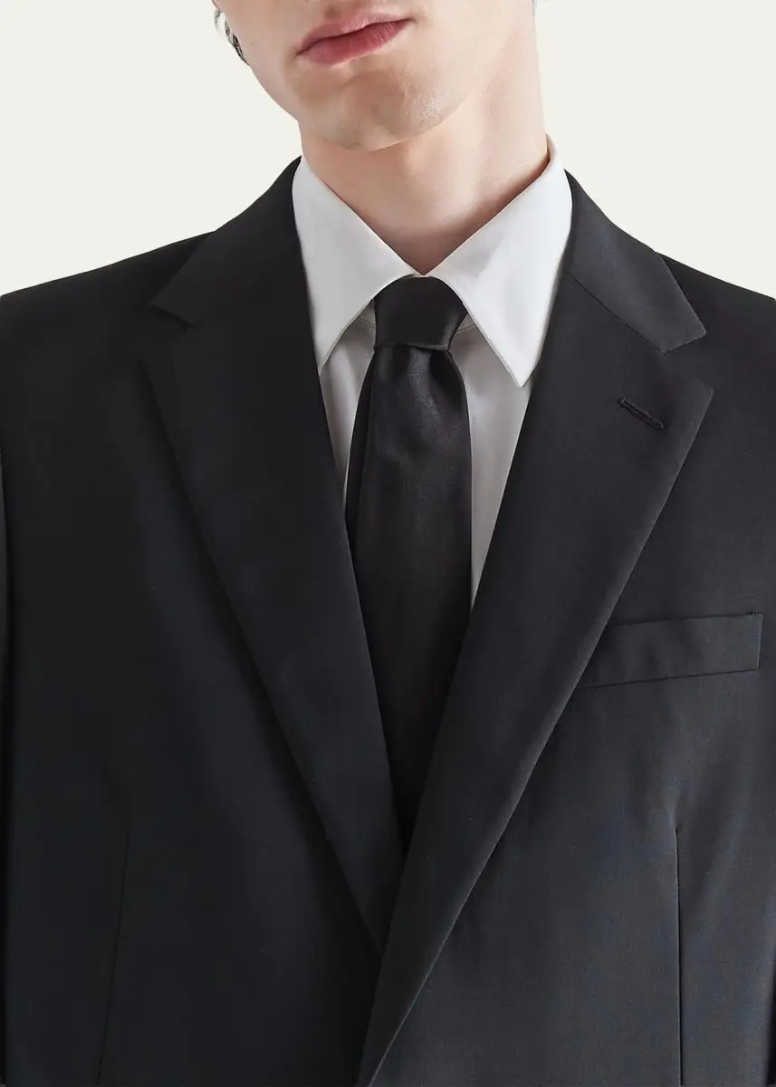 Prada Men's Tela Mohair Suit | Thumbnail 4 Prada Men's Tela Mohair Suit | Thumbnail 4