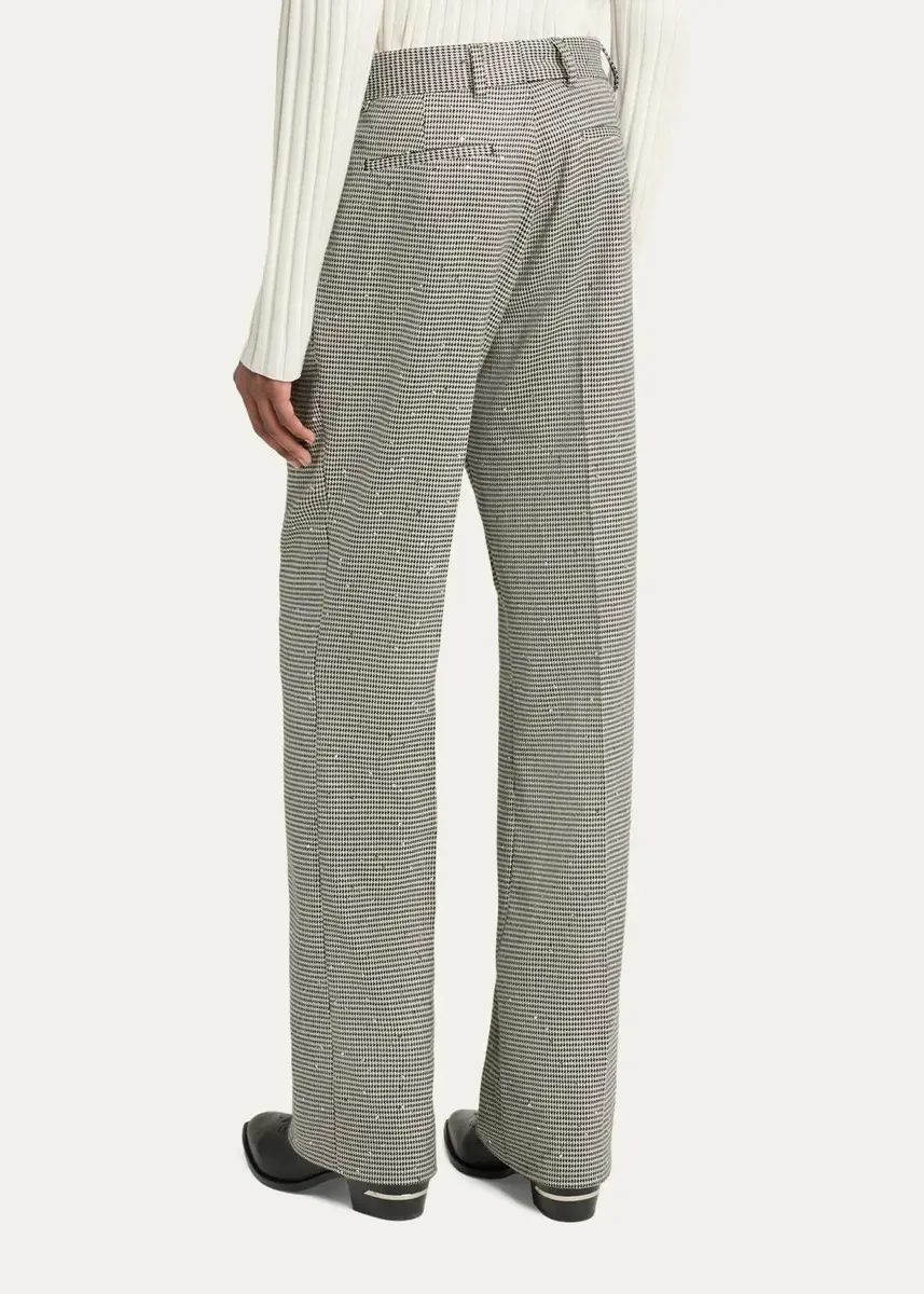 AMIRI Men's MA Fit Houndstooth Sequin Trousers | Thumbnail 3