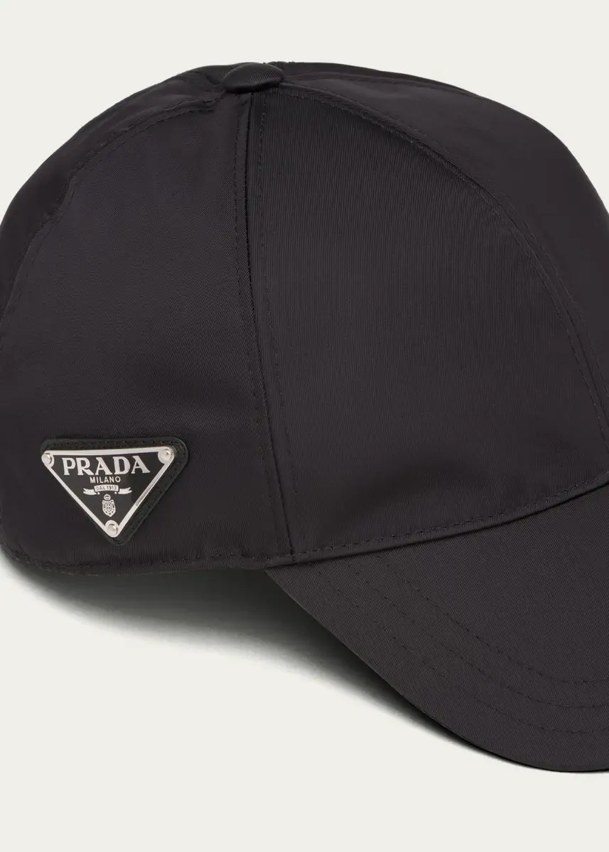 Prada Men's Nylon Baseball Hat | Thumbnail 3 Prada Men's Nylon Baseball Hat | Thumbnail 3