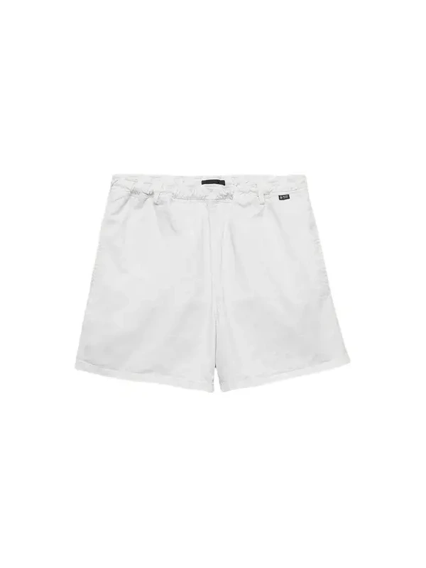 Prada Men's Cotton Twill Stretch Swim Trunks