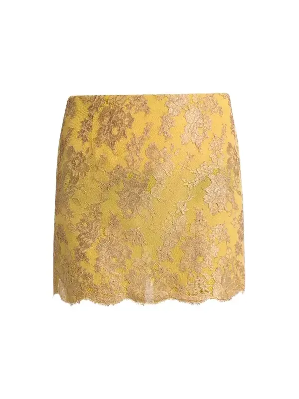 Lace Mini Skirt