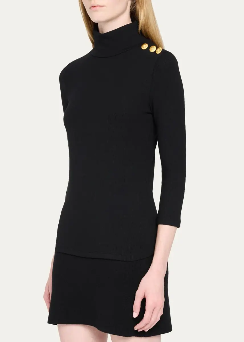 L'Agence Aja Turtleneck Sweater | Thumbnail 4 L'Agence Aja Turtleneck Sweater | Thumbnail 4