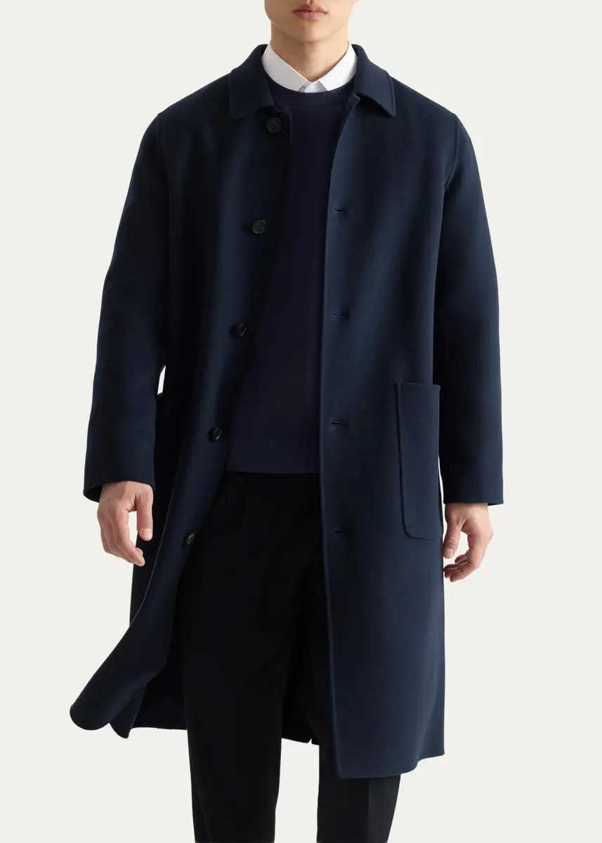 Mackage Men's Beckett Handmade Wool Overcoat | Thumbnail 8 Mackage Men's Beckett Handmade Wool Overcoat | Thumbnail 8