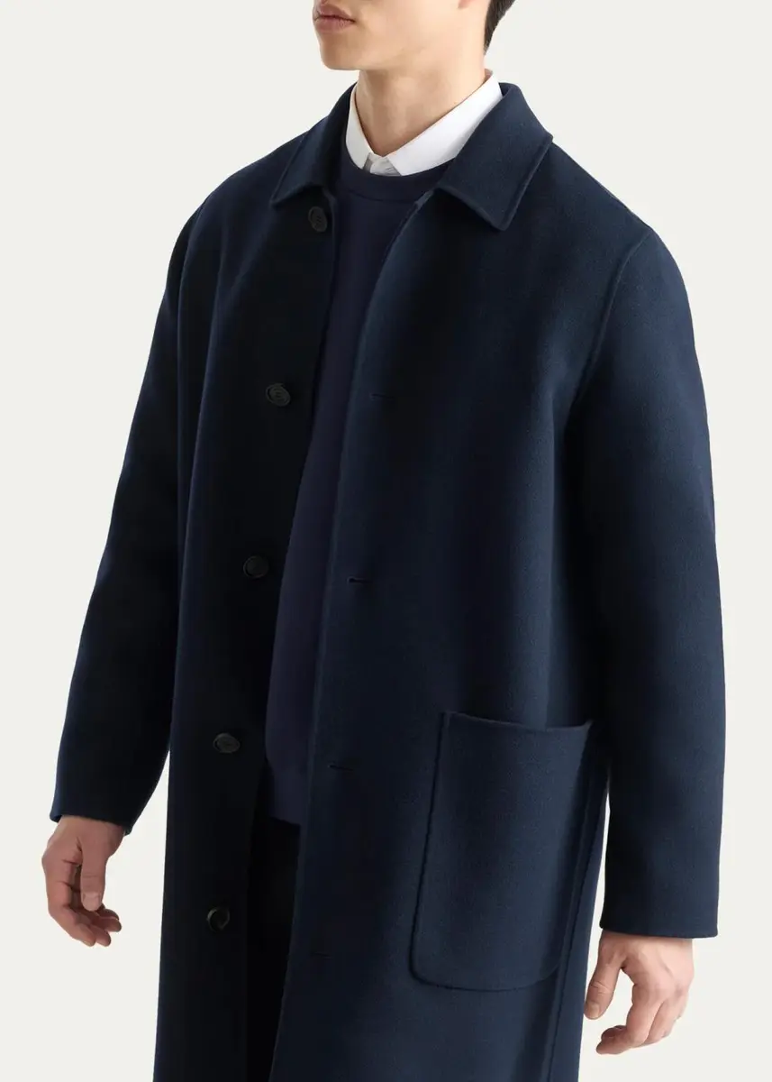 Mackage Men's Beckett Handmade Wool Overcoat | Thumbnail 9 Mackage Men's Beckett Handmade Wool Overcoat | Thumbnail 9