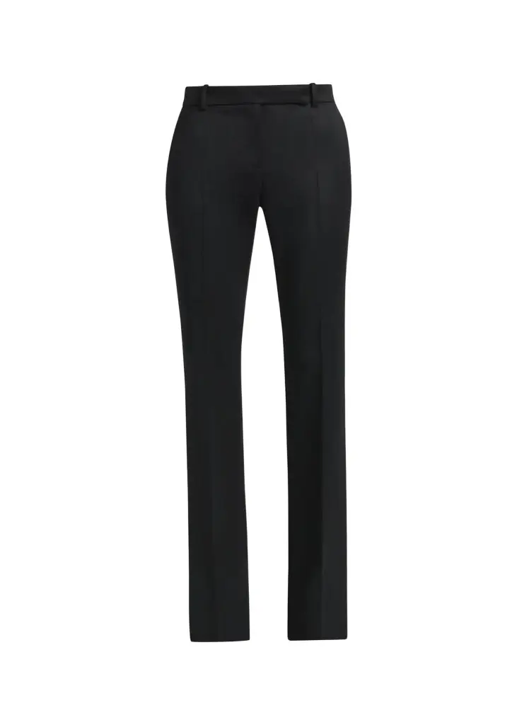 Alexander McQueen Bumster Wool Trousers