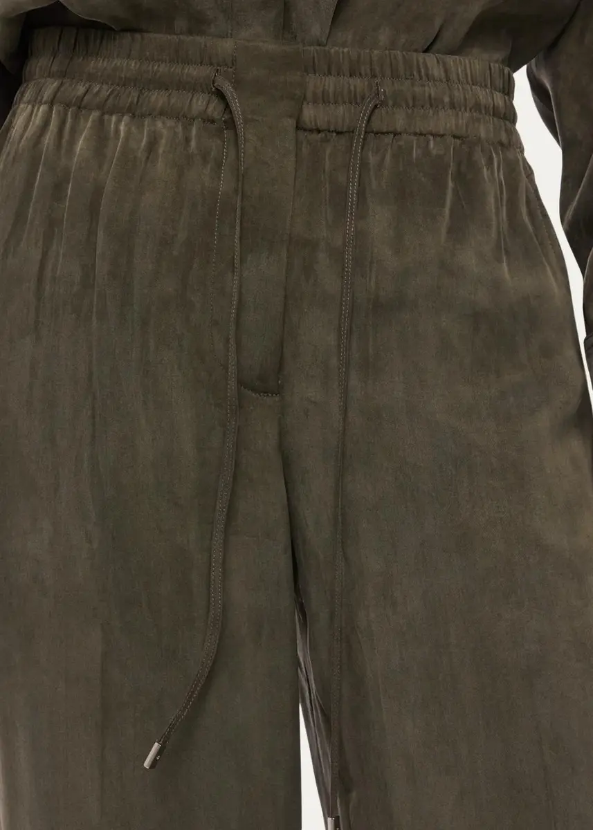 Helmut Lang Elasticized Waistband Straight-Leg Pants | Thumbnail 5