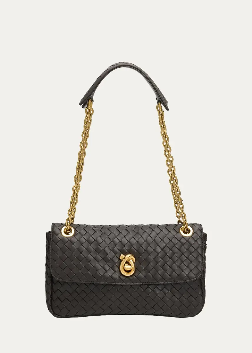 Bottega Veneta Madison Small Leather Shoulder Bag | Thumbnail 4