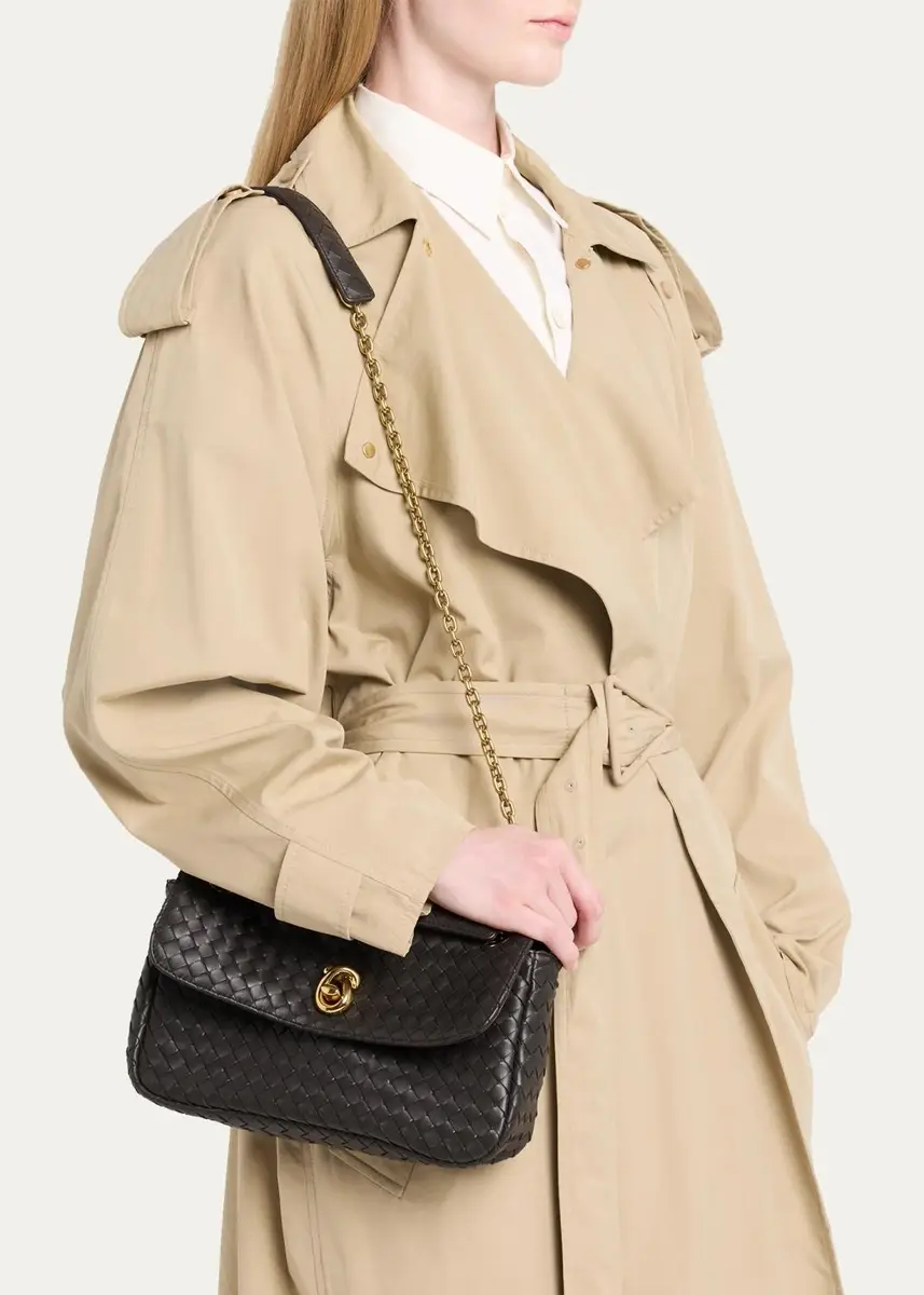Bottega Veneta Madison Small Leather Shoulder Bag | Thumbnail 5