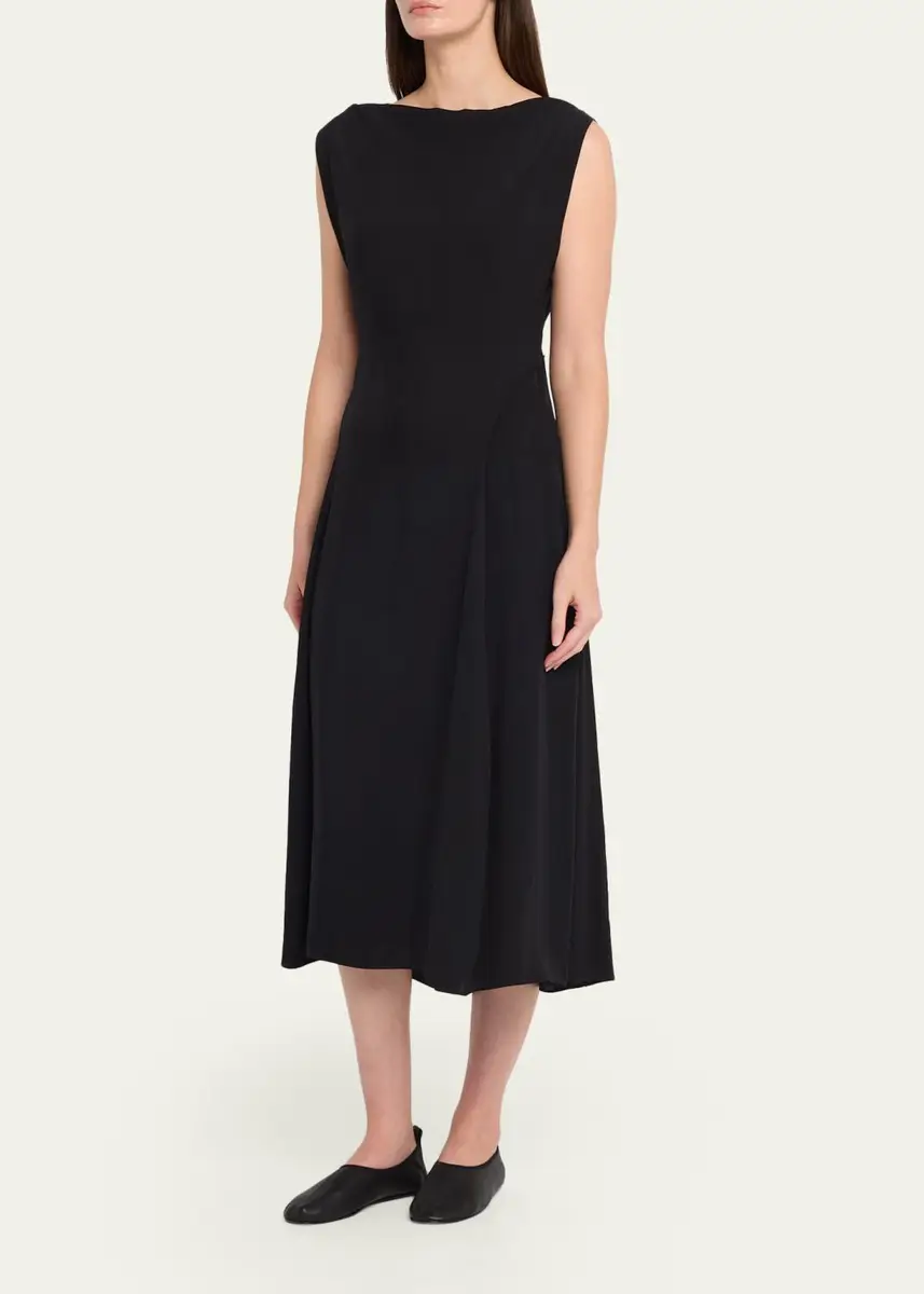 Theory Draped Parachute Dress | Thumbnail 8 Theory Draped Parachute Dress | Thumbnail 8