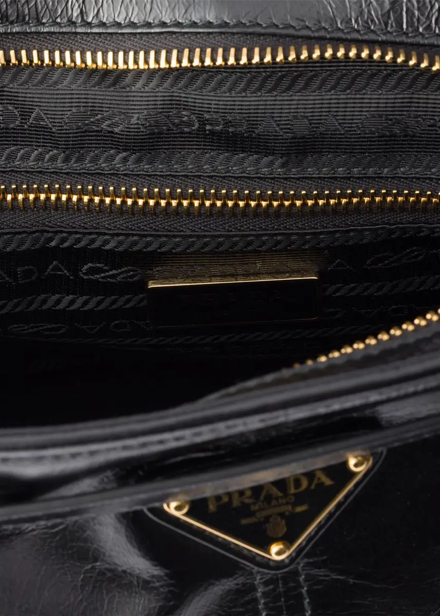 Prada Bonnie Leather Shoulder Bag | Thumbnail 2 Prada Bonnie Leather Shoulder Bag | Thumbnail 2