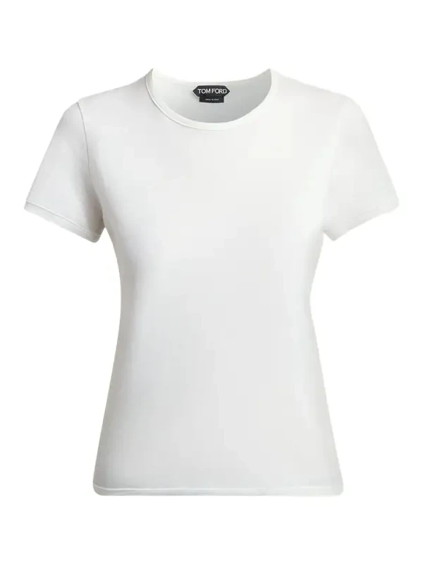 Tom Ford Cotton Jersey Fitted Short-Sleeve T-Shirt