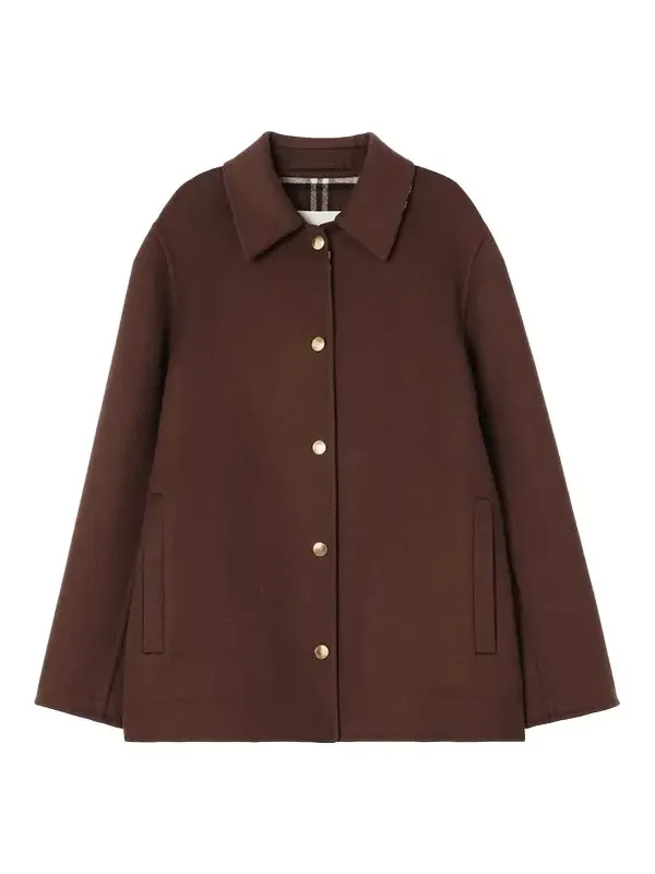 Lancashire Check Wool Twill Single-Breasted Jacket