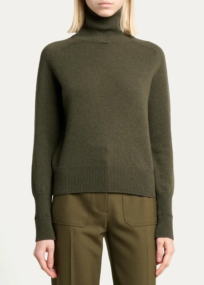 Victoria Beckham Marie Merino Wool Turtleneck Sweater | Thumbnail 4
