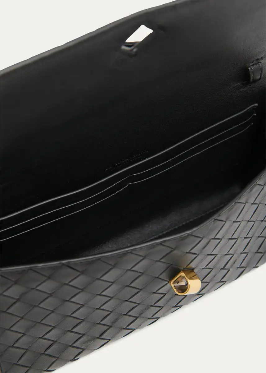 Bottega Veneta Andiamo Leather Clutch | Thumbnail 3 Bottega Veneta Andiamo Leather Clutch | Thumbnail 3