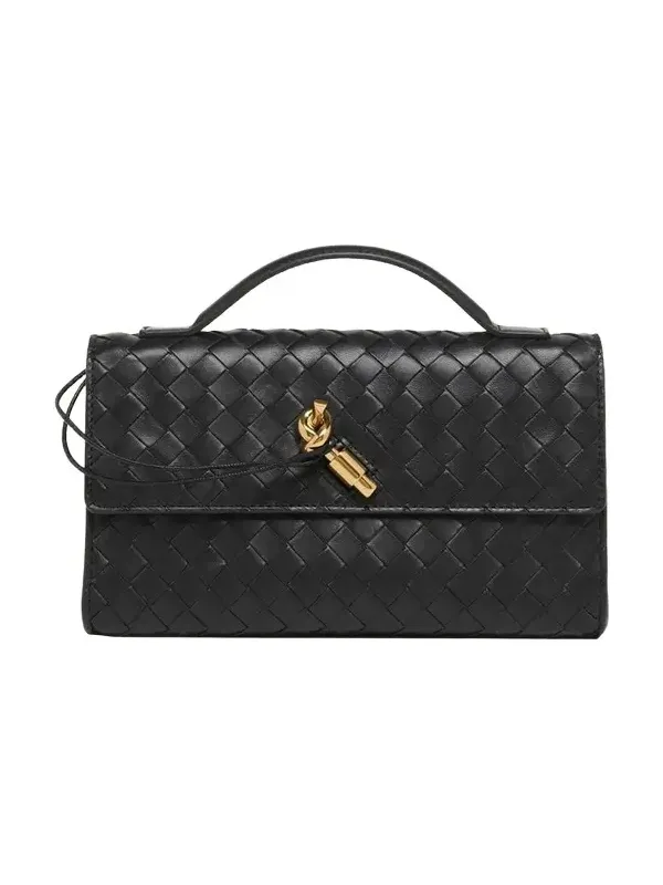 Andiamo Leather Clutch