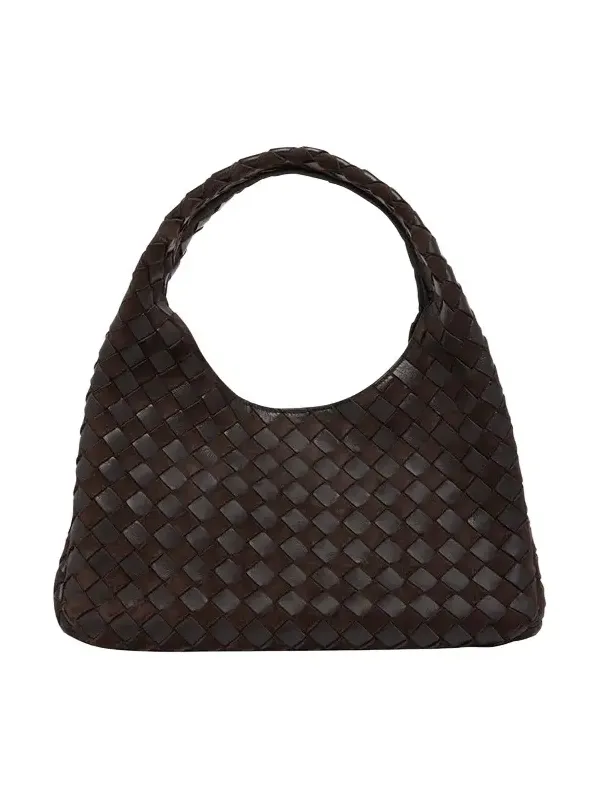 Large Campana Large Leather Shoulder Bag Large Campana Large Leather Shoulder Bag