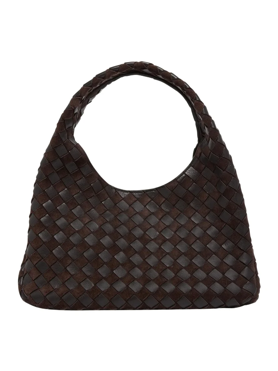 Large Campana Large Leather Shoulder Bag