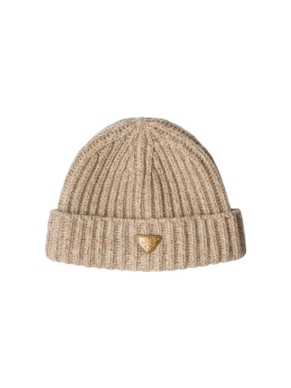 Cashmere-Wool Rib Knit Beanie Cashmere-Wool Rib Knit Beanie