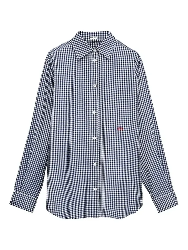 Gingham Button-Front Shirt Gingham Button-Front Shirt