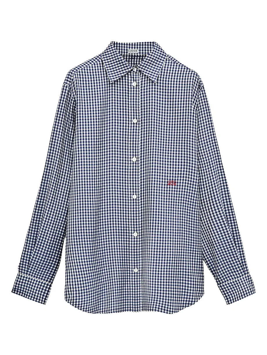 Gingham Button-Front Shirt Gingham Button-Front Shirt