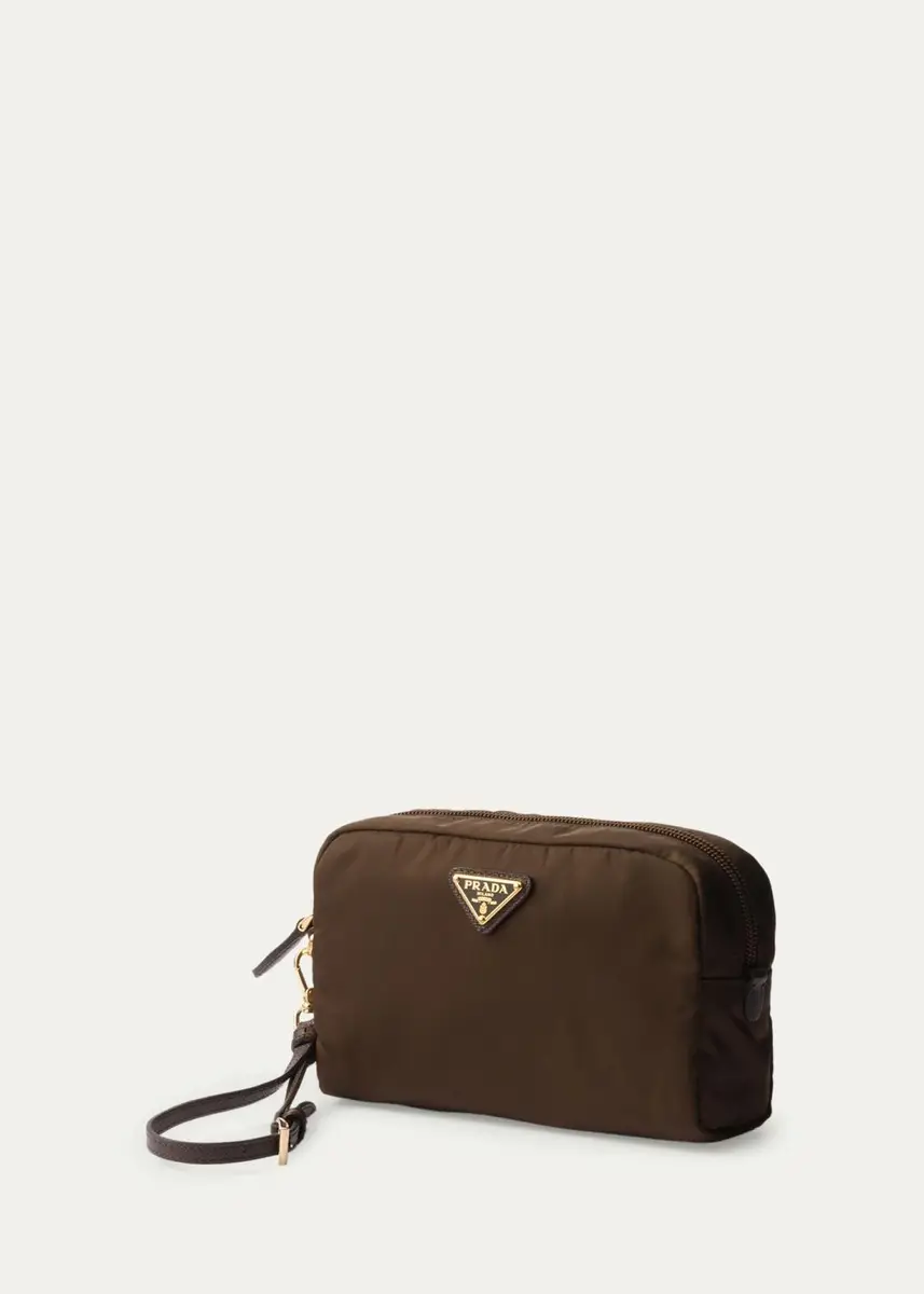 Prada Small Nylon Cosmetic Pouch Bag | Thumbnail 2