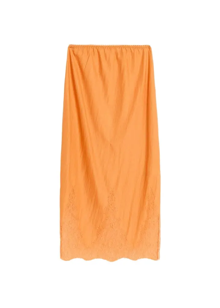 Lace-Trim Skirt Lace-Trim Skirt