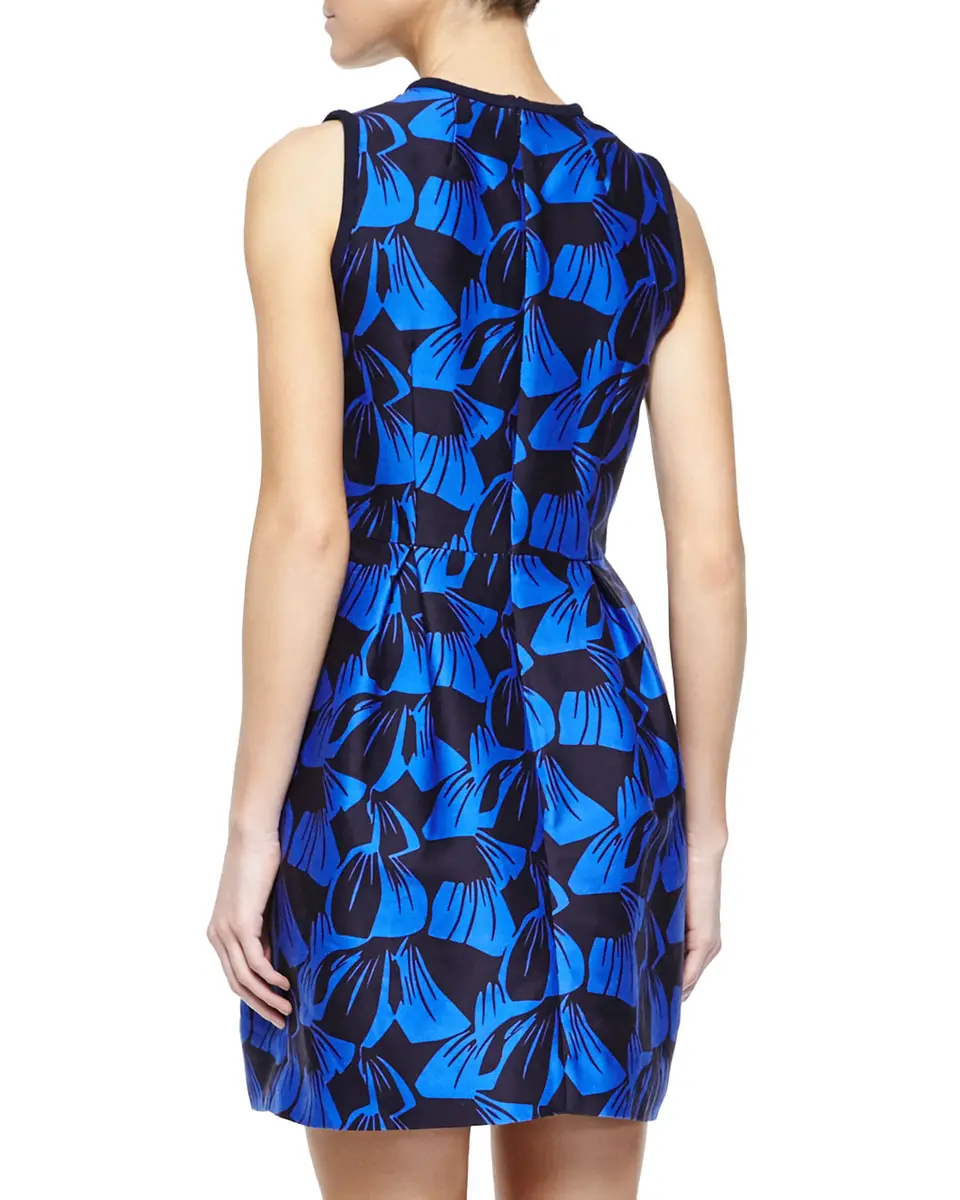 Kobi Halperin Tate Wool Drop-Waist Knee-Length Dress | Thumbnail 6