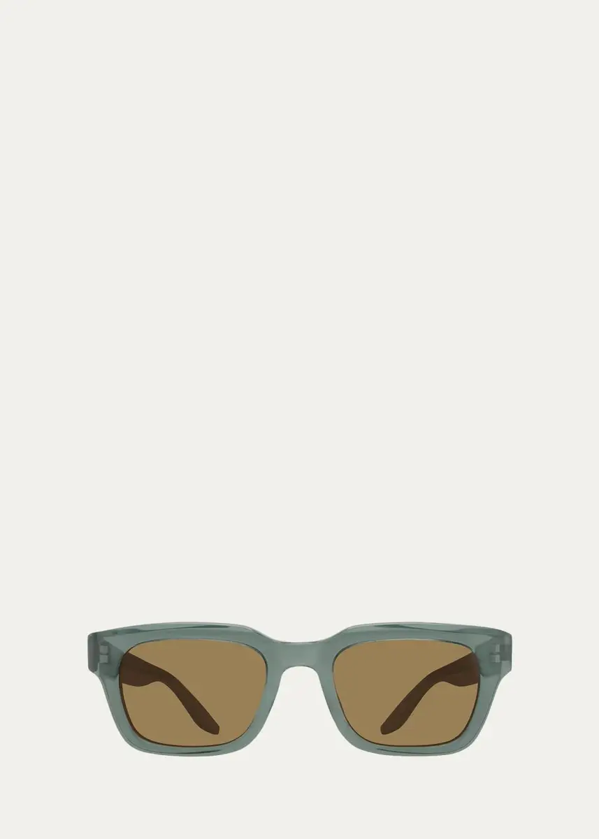 BARTON PERREIRA Men's Butzi Acetate Rectangular Sunglasses | Thumbnail 4