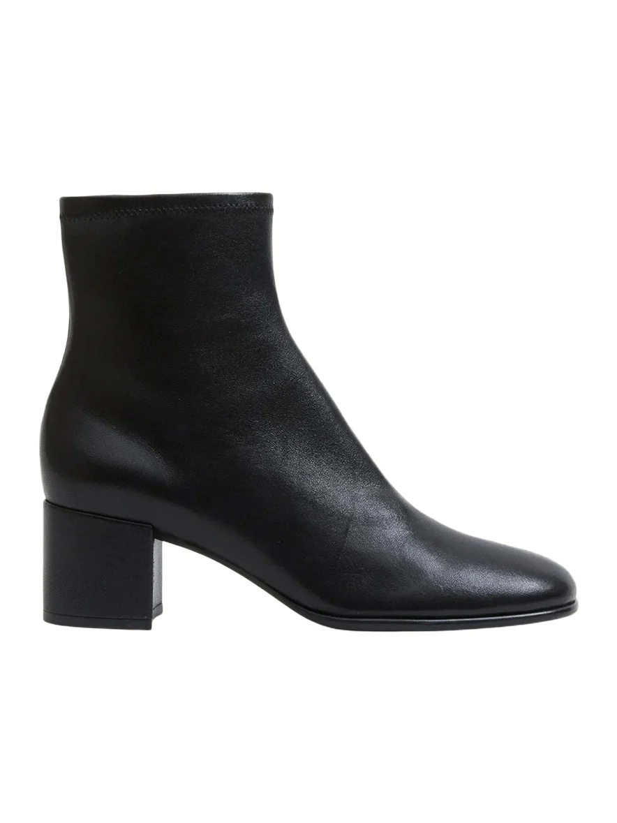 Bianca Stretch Leather Ankle Boots Bianca Stretch Leather Ankle Boots