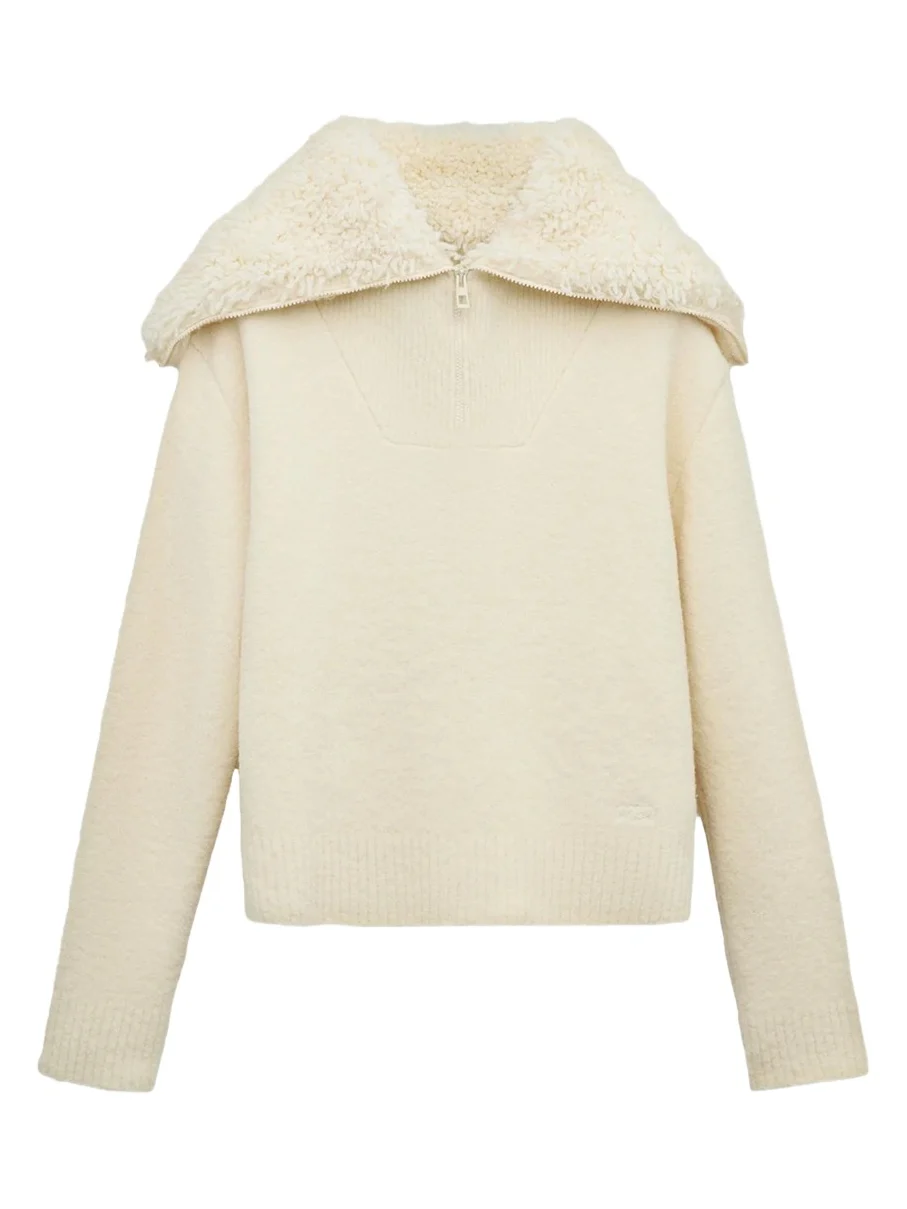 Knit Zip-Up Sweater Knit Zip-Up Sweater