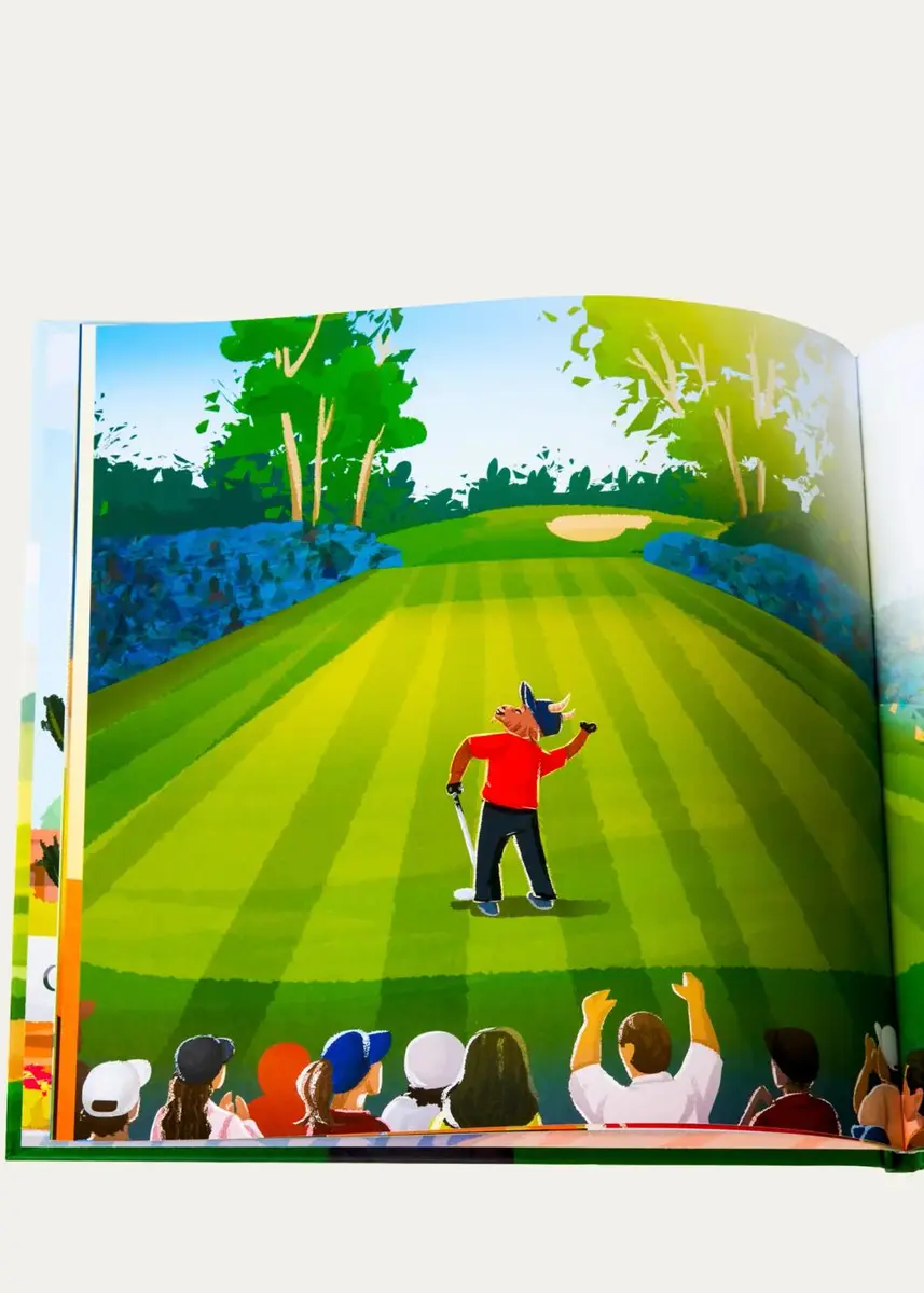 The Goat Academy "Tiger Woods, The GOAT" Hardcover Book | Thumbnail 2 The Goat Academy "Tiger Woods, The GOAT" Hardcover Book | Thumbnail 2