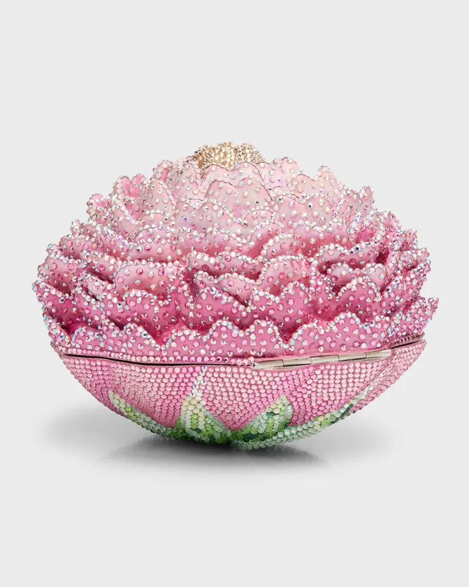 Judith Leiber Couture Peony Crystal-Embellished Clutch Bag | Thumbnail 7 Judith Leiber Couture Peony Crystal-Embellished Clutch Bag | Thumbnail 7