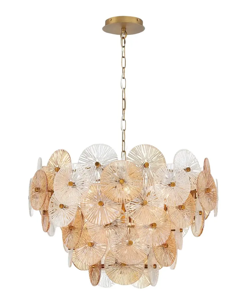 Sue-Ann 12-Light Chandelier, 30"