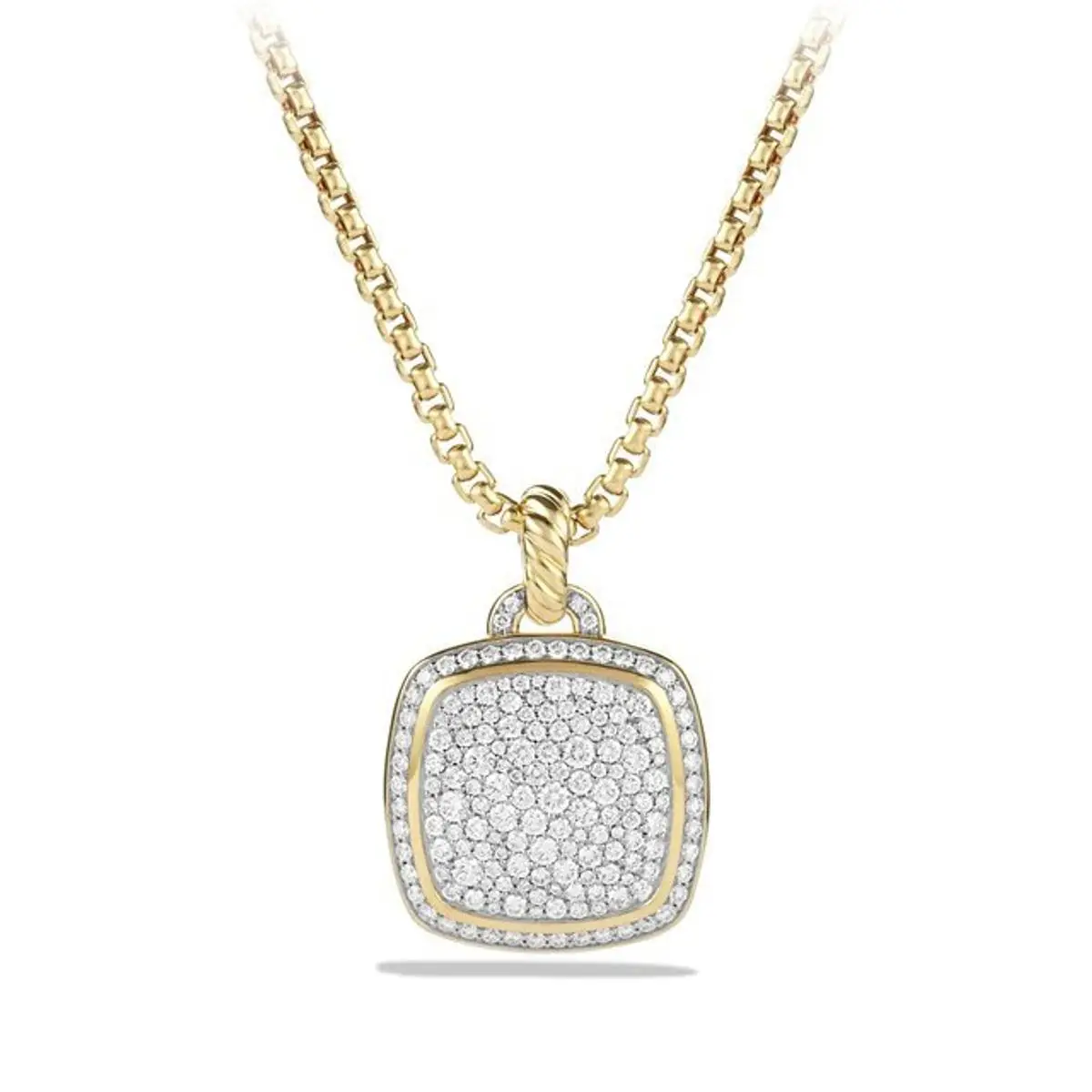 David Yurman Albion Enhancer with Diamonds in 18K | Thumbnail 2 David Yurman Albion Enhancer with Diamonds in 18K | Thumbnail 2