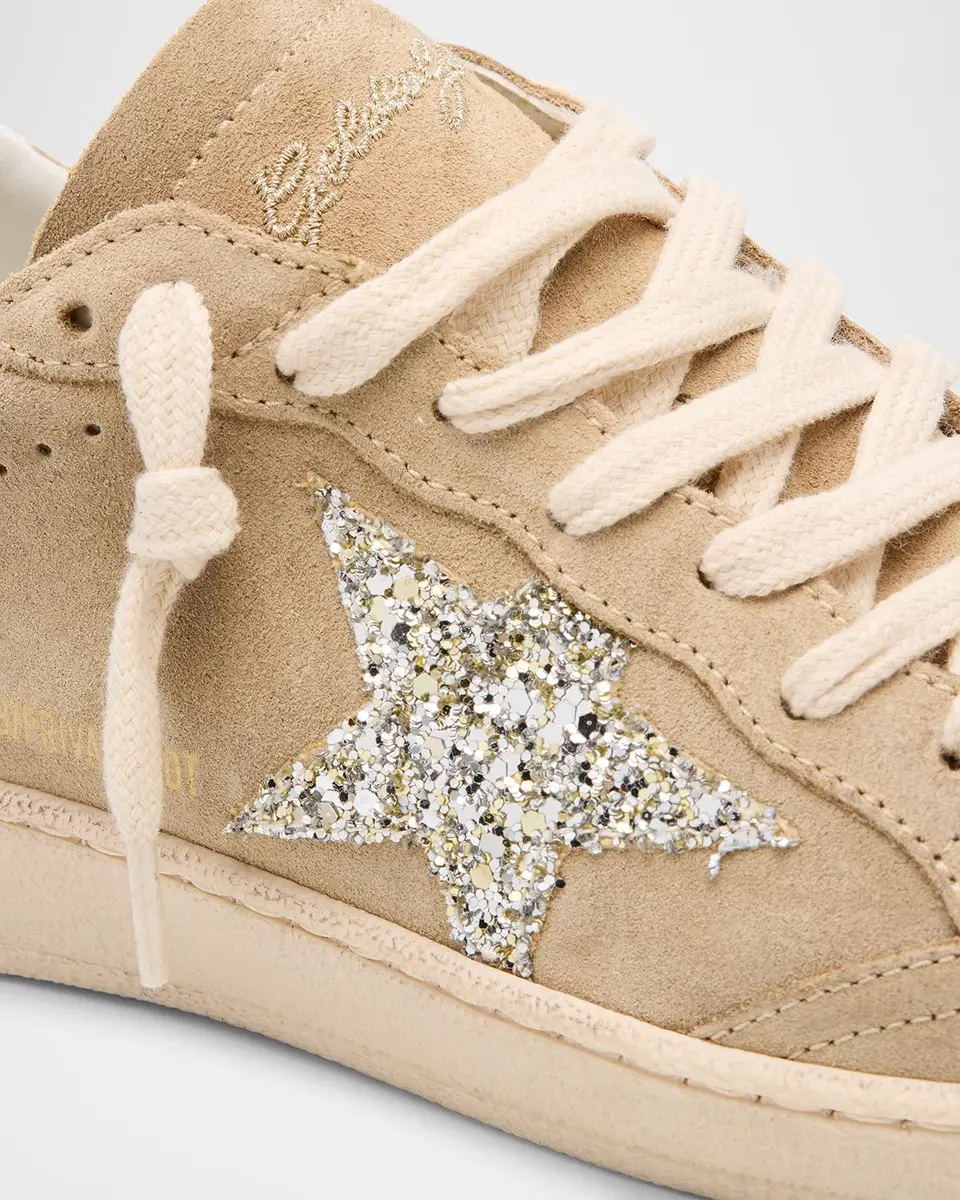 Golden Goose Ball Star Low-Top Suede Sneakers | Thumbnail 5 Golden Goose Ball Star Low-Top Suede Sneakers | Thumbnail 5