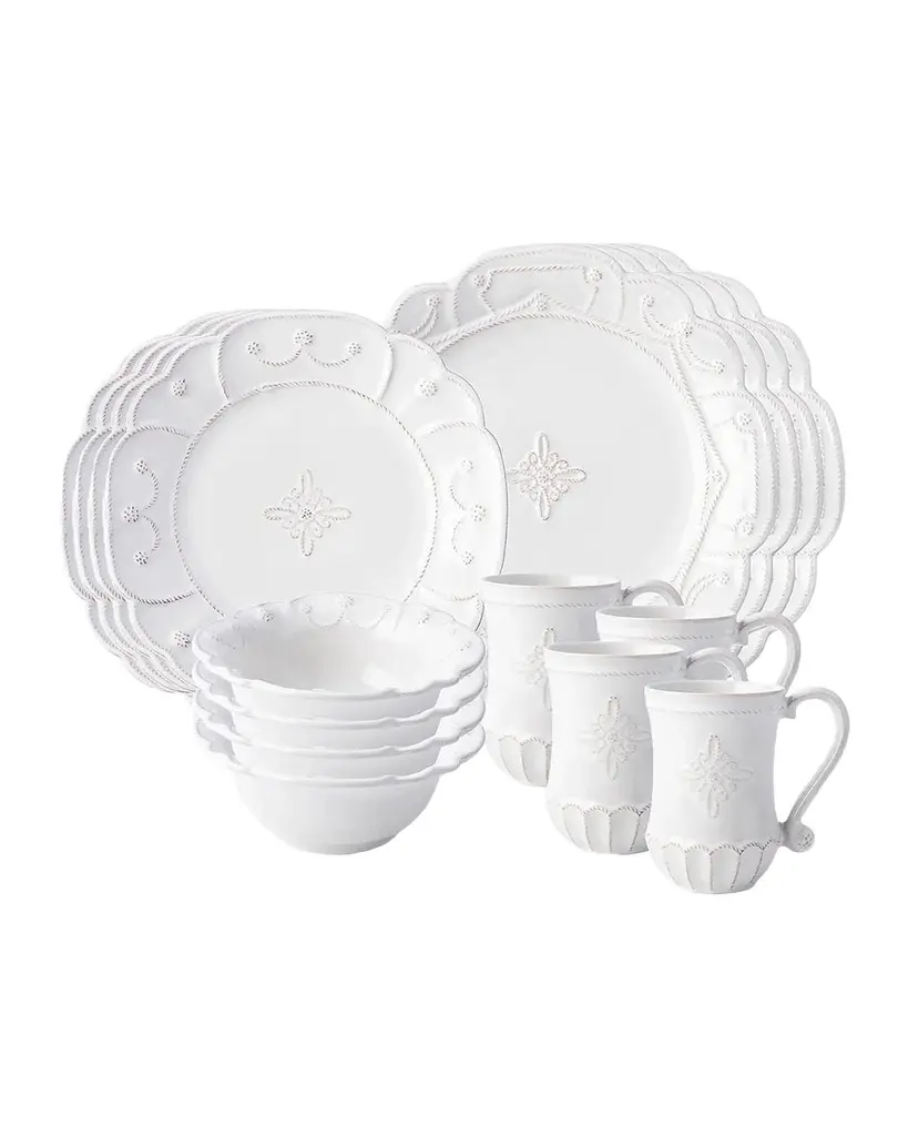 Juliska Jardins Du Monde 16-Piece Place Setting